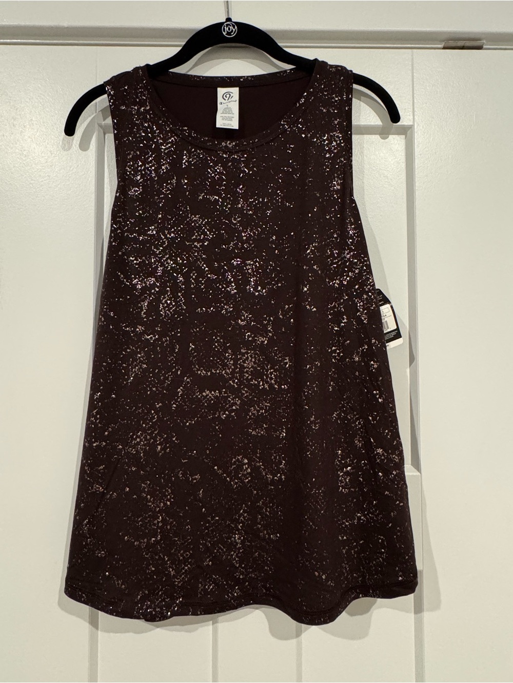 NWT Champion Airo Foil Print Tank - L